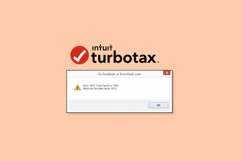 Turbotax installation errors 
